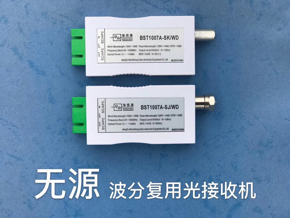 FTTH CATV WDM OPTICAL RECEIVER（Active Type）